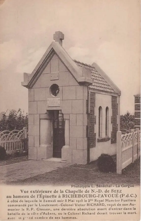 la Chapelle N-D de Seez en 1935